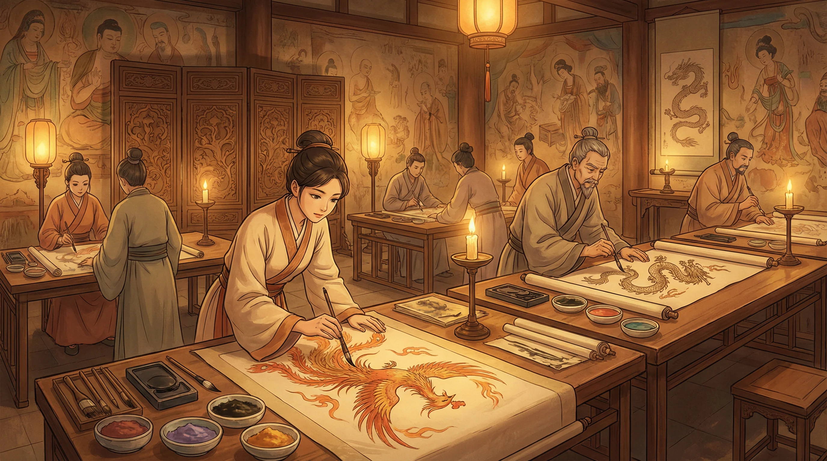 画师入驻 - asia_fox 国风动漫画师